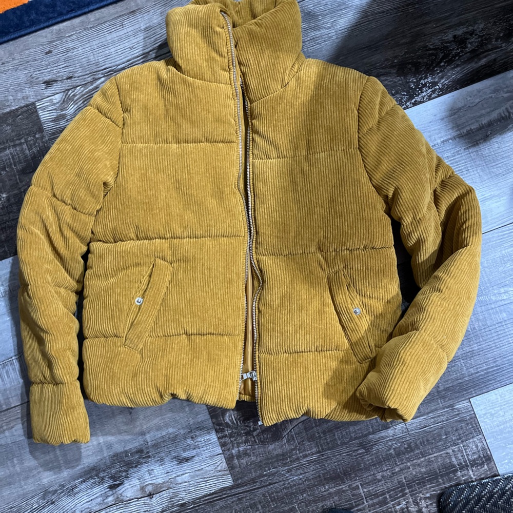 Ambiance Tan Corduroy Jacket